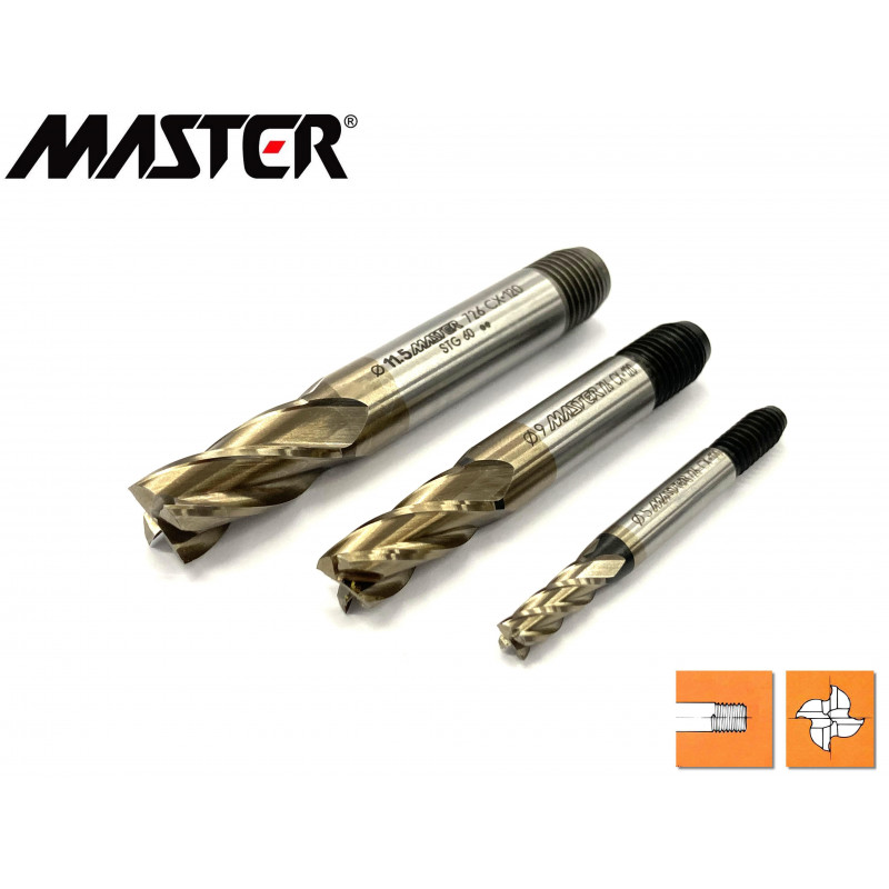 Frese per finitura serie media multi tagli Master 726 Frese per finitura serie media multi tagli Master 726