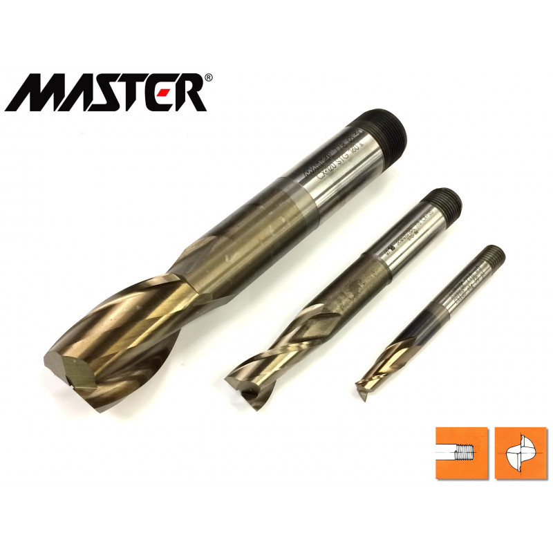 Frese per cave 2 tagli serie lunga Master 765 - 778